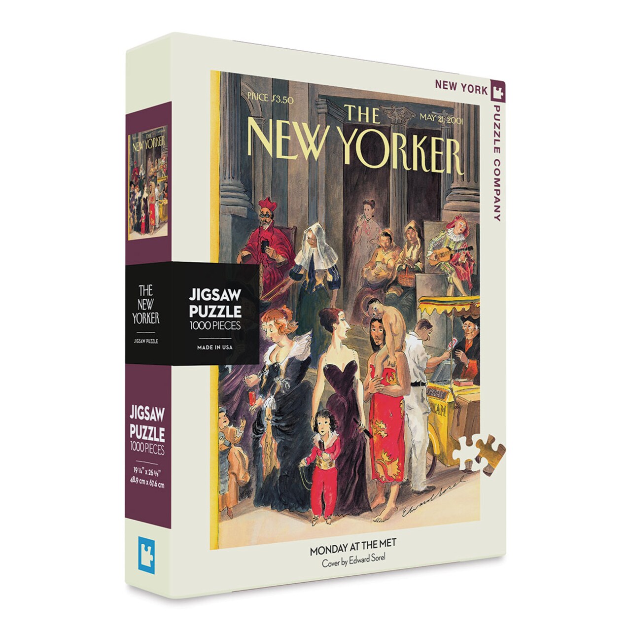 New Yorker Magazine Cover Puzzle - Sunday Afternoon in Central Park, 1,000 pieces